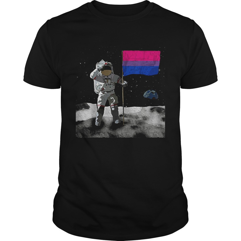 Bisexual Flag Moon Landingbisexuals Shirt